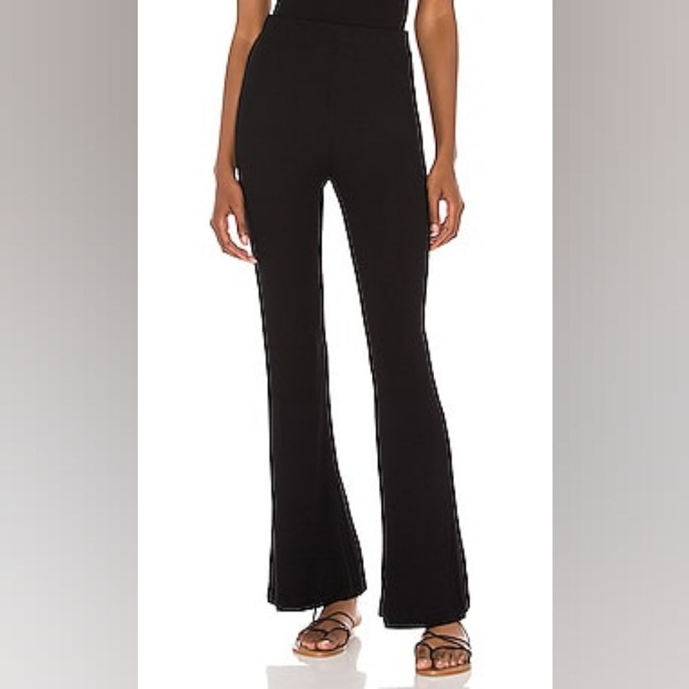New With Tags LNA Revolve Ribbed Charlotte Pant Navy Size 1X